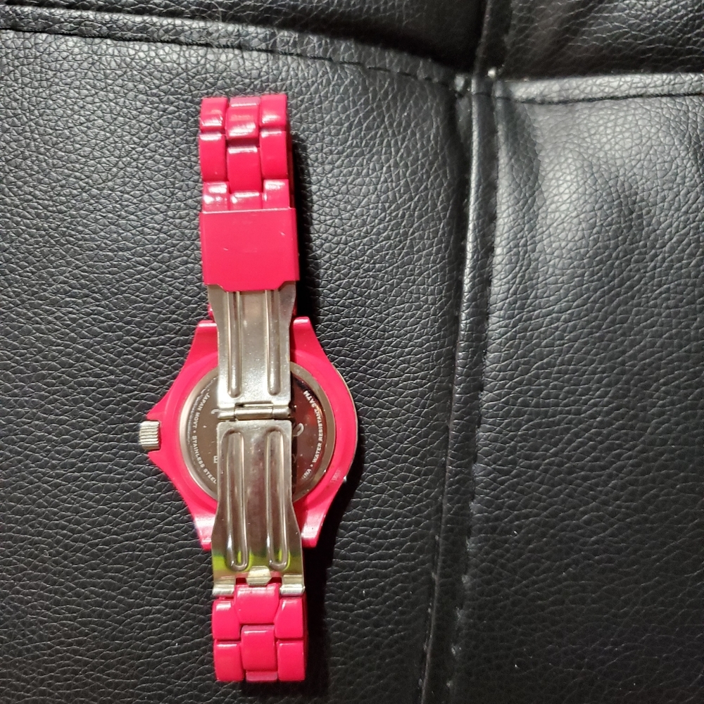 Disney Ariel pink enamel watch. - Picture 2 of 3
